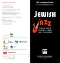 Jewish Jazz 2016 invito fronte
