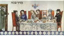 Emanuele Luzzati. Seder di Pesach, 1988