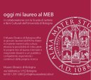 Oggi mi laureo al MEB